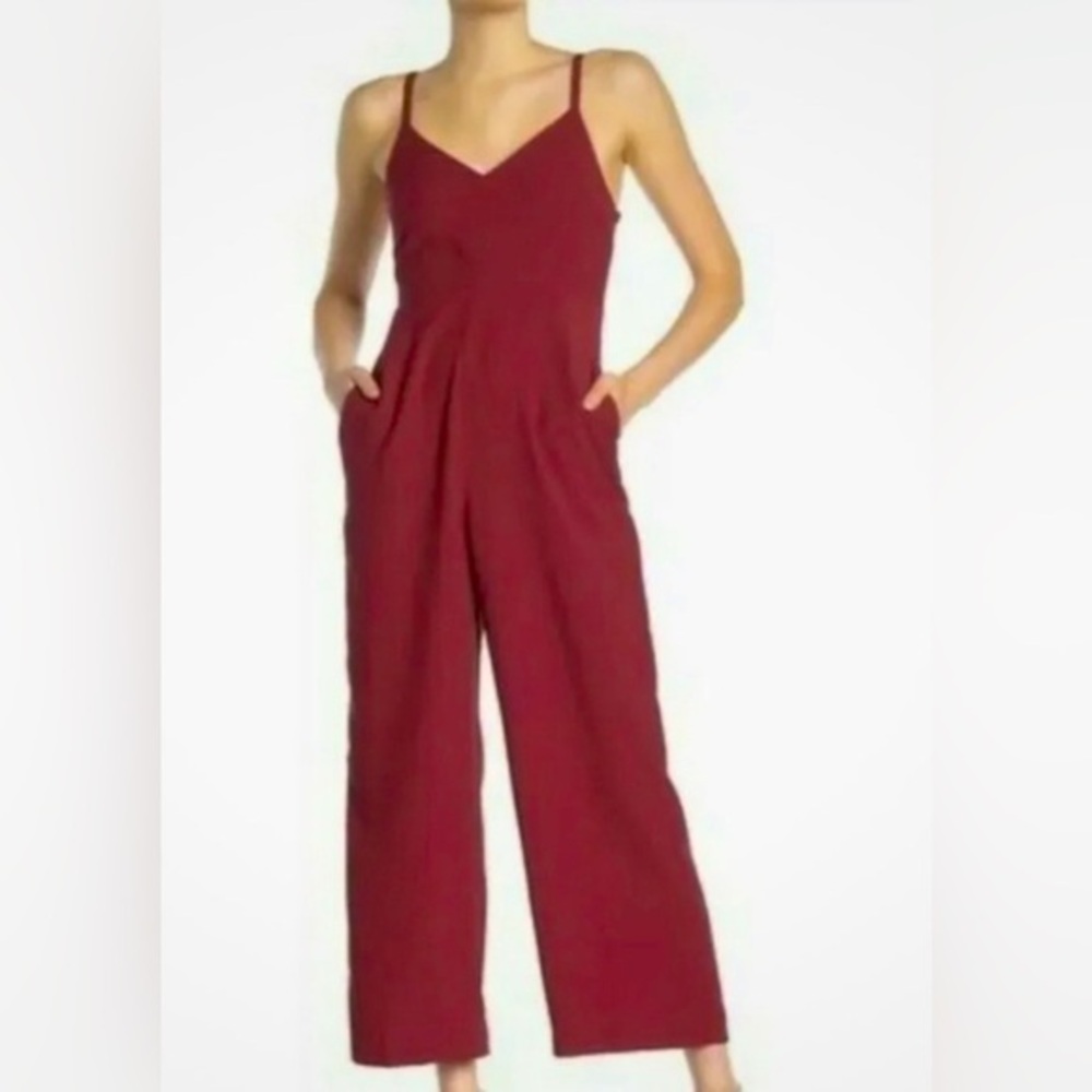 Madewell Thistle Cami Jumpsuit with Pockets - Sz 6